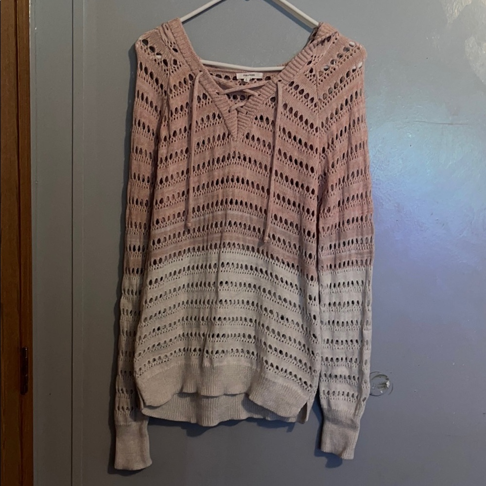 maurices ombré hooded Sweater